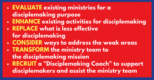 6 steps to transition womens ministry to a disciplemaking focused one