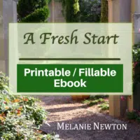 A Fresh Start-Short and Easy study for new Christians-Printable / Fillable version