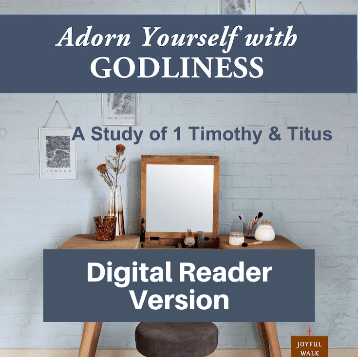 Adorn Yourself with Godliness-Digital Reader Version-SQ