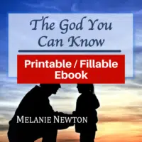 The God You Can Know-Short and Easy study of God's Attributes-printable / fillable version