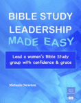 Bible Study Leadership Made Easy book-start and lead a Bible Study book