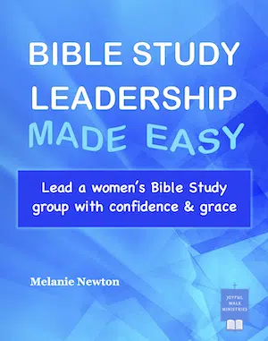 Bible Study Leadership Made Easy book-start and lead a Bible Study book