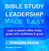 Bible Study Leadership Made Easy—printable Ebook