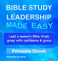 Bible Study Leadership Made Easy—printable Ebook