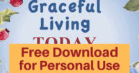 Graceful Living Today-150 day devotional-Free download for personal use or to evaluate for your group
