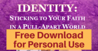 Identity Bible Study of Ezra, Nehemiah, Esther, Daniel, Haggai, Zechariah, and Malachi-Free download for personal use or to evaluate for your group