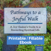 Pathways to a Joyful Walk-Short and easy study for joy seekers-printable / fillable version