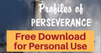 Profiles of Perseverance Bible Study of Old Testament Men-Free download for personal use or to evaluate for your group