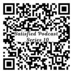 Satisfied Podcast Series 10 QR code for quick access