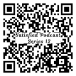 Satisfied Podcast Series 12 QR code for quick access