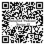 Satisfied Podcast Series 15 QR code for quick access