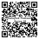 Satisfied Podcast Series 16 QR code for quick access
