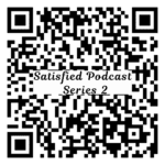 Satisfied Podcast Series 2 QR code for quick access
