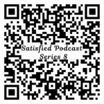 Satisfied Podcast Series 8 QR code for quick access