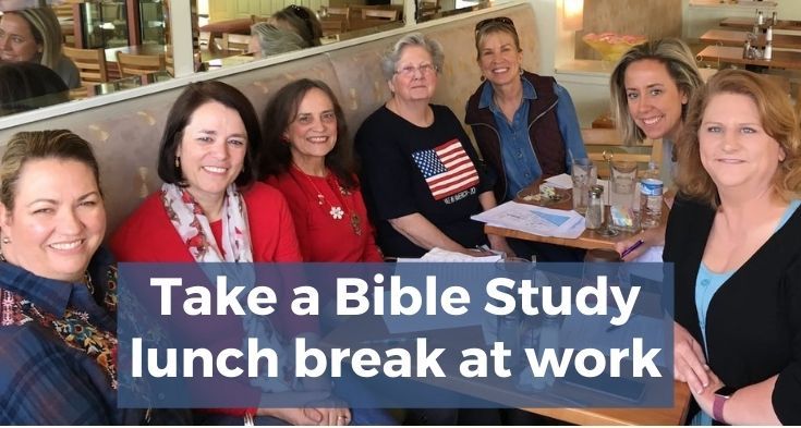 Take a Bible Study lunch break at work and have more fun with your co-workers