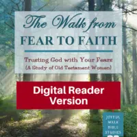 The Walk from Fear to Faith-Short and Easy Study of several Old Testament women-Digital Reader Version