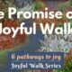 The promise of a joyful walk blog-6 pathways to joy